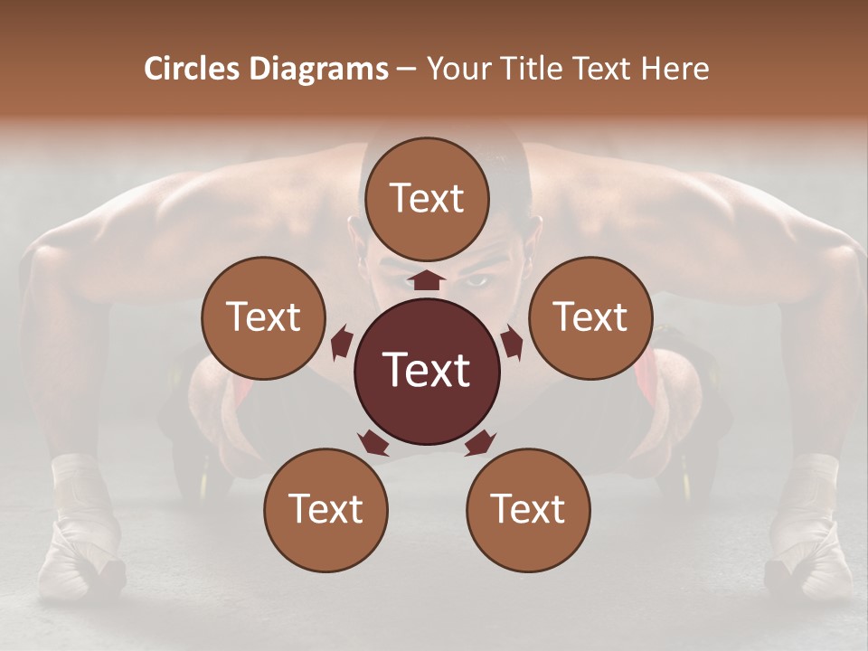 Mixed Martial Person PowerPoint Template
