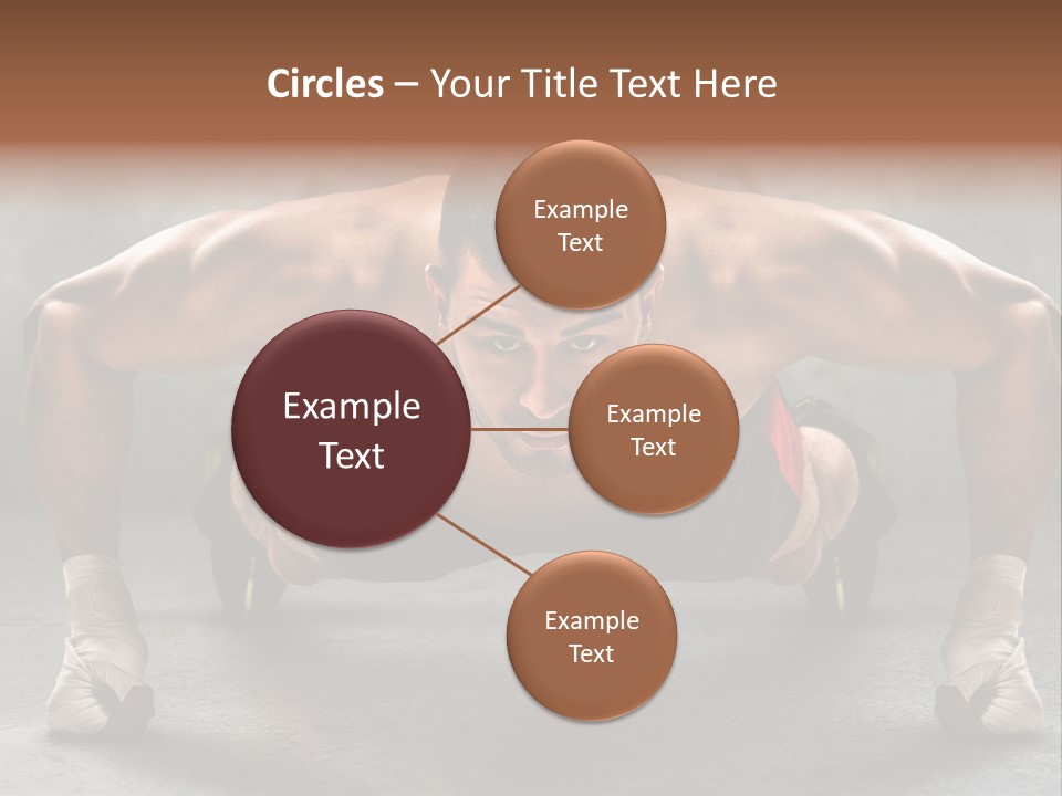 Mixed Martial Person PowerPoint Template