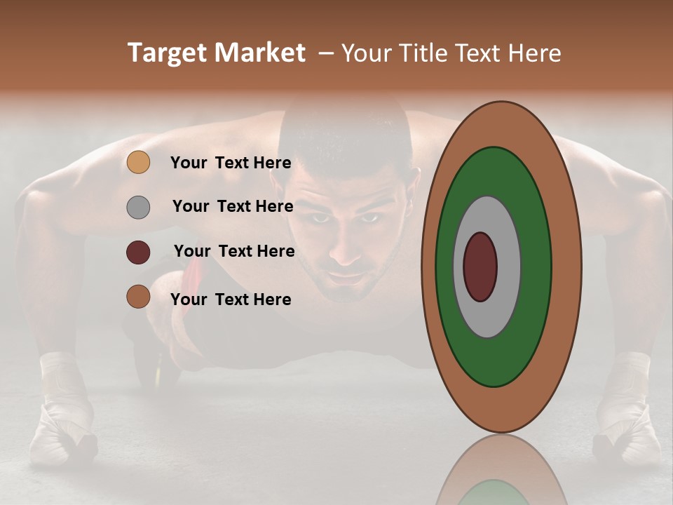 Mixed Martial Person PowerPoint Template