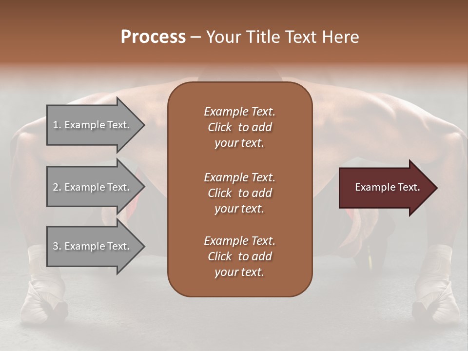 Mixed Martial Person PowerPoint Template