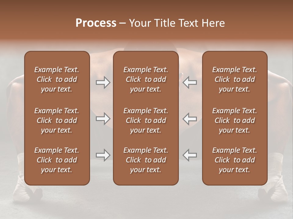 Mixed Martial Person PowerPoint Template