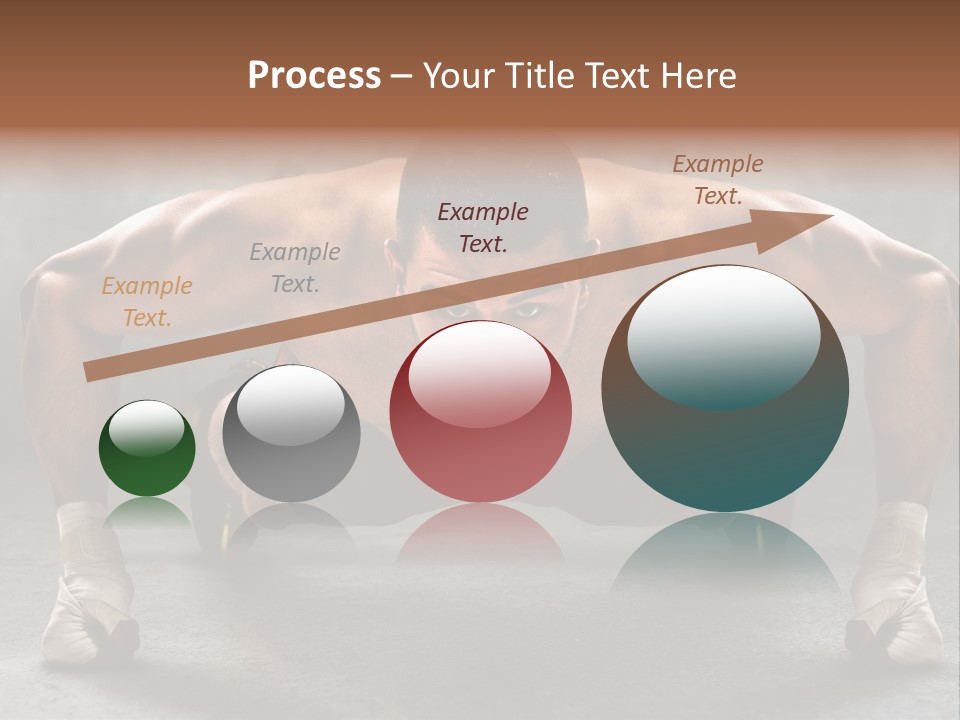 Mixed Martial Person PowerPoint Template