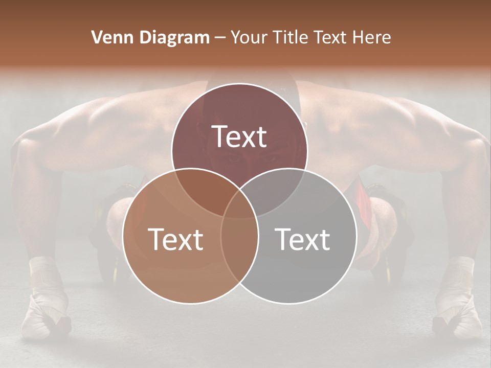 Mixed Martial Person PowerPoint Template