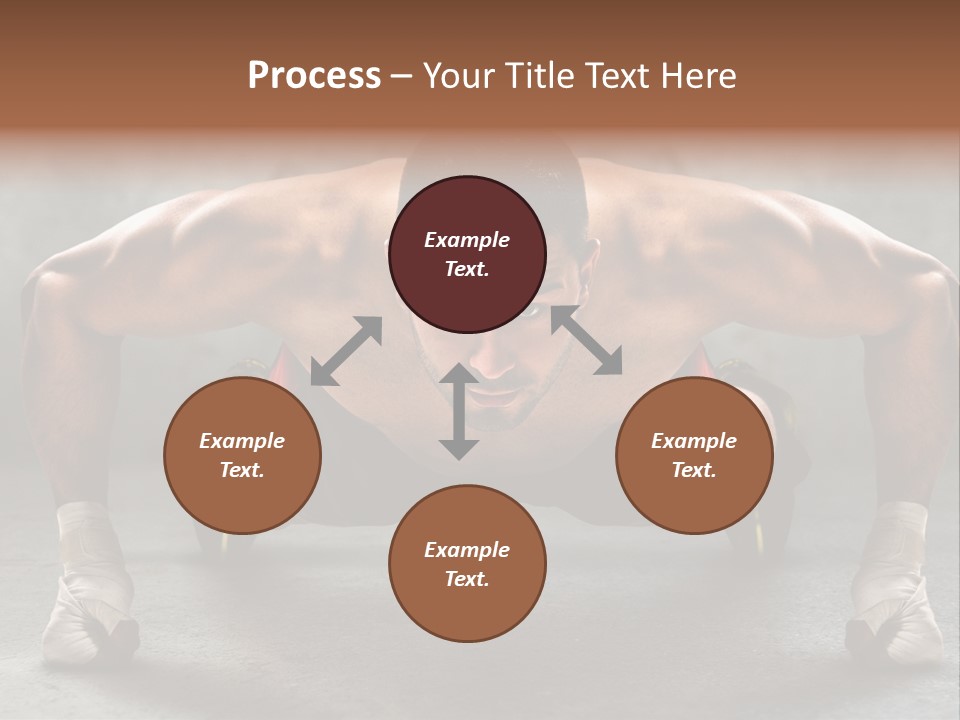 Mixed Martial Person PowerPoint Template