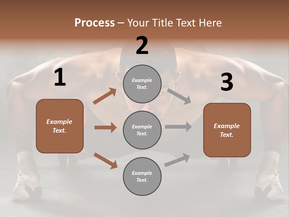 Mixed Martial Person PowerPoint Template