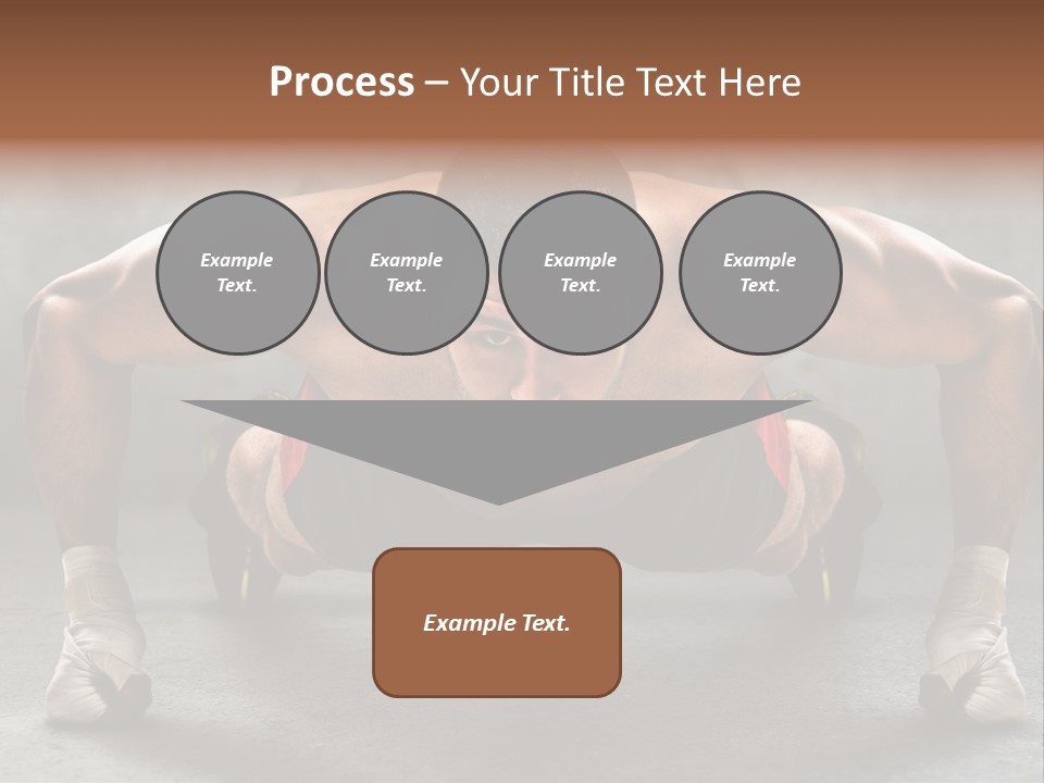 Mixed Martial Person PowerPoint Template