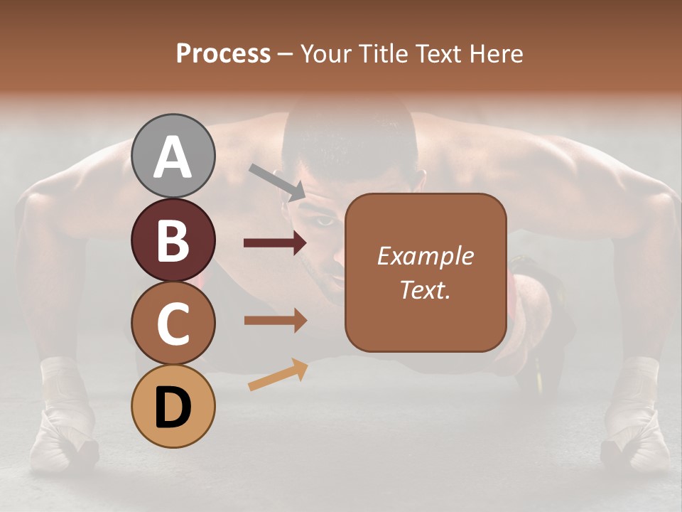 Mixed Martial Person PowerPoint Template