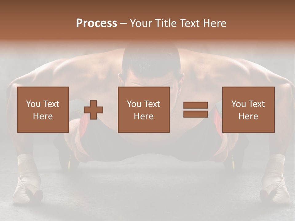 Mixed Martial Person PowerPoint Template