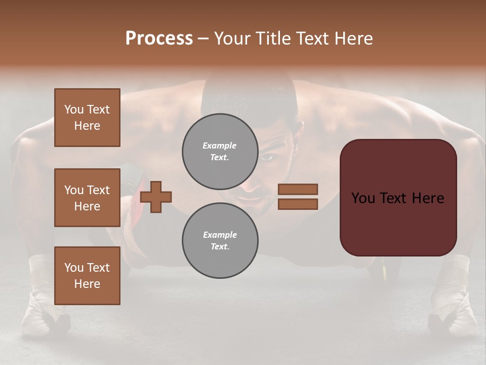 Mixed Martial Person PowerPoint Template