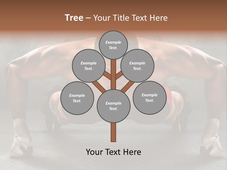 Mixed Martial Person PowerPoint Template