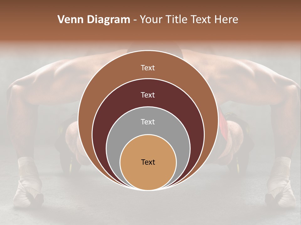 Mixed Martial Person PowerPoint Template