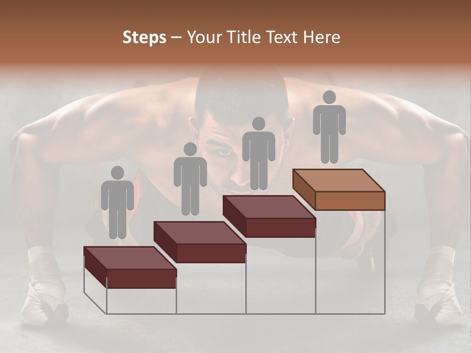 Mixed Martial Person PowerPoint Template