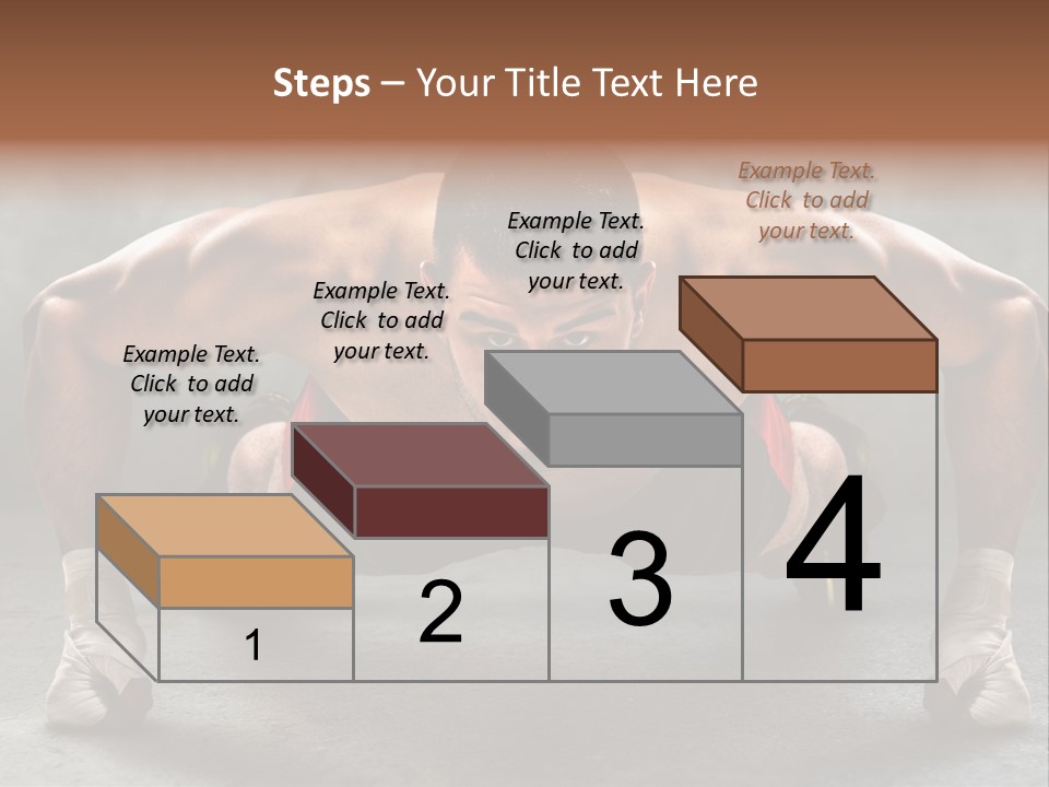 Mixed Martial Person PowerPoint Template
