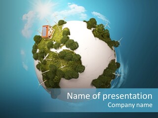 Generation Landscape Natural PowerPoint Template