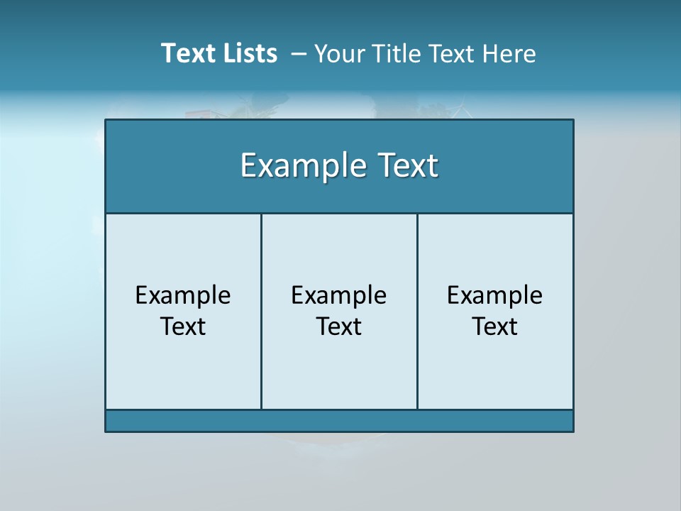 Generation Landscape Natural PowerPoint Template