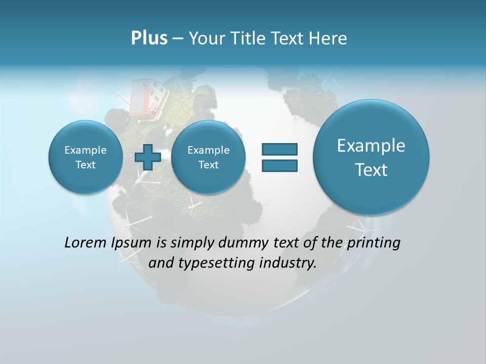 Generation Landscape Natural PowerPoint Template