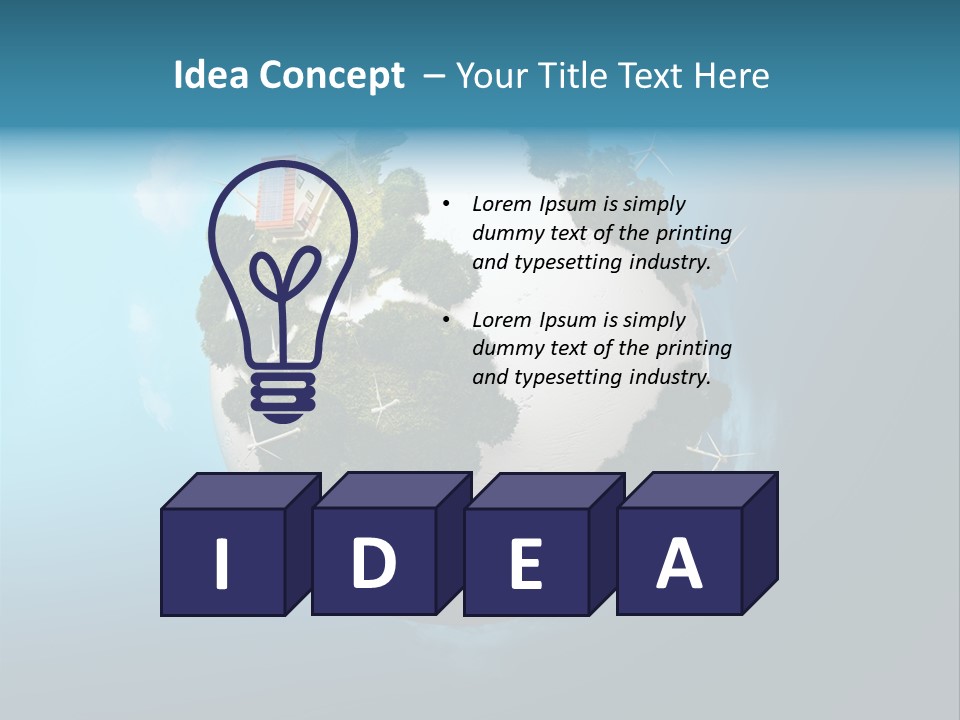 Generation Landscape Natural PowerPoint Template