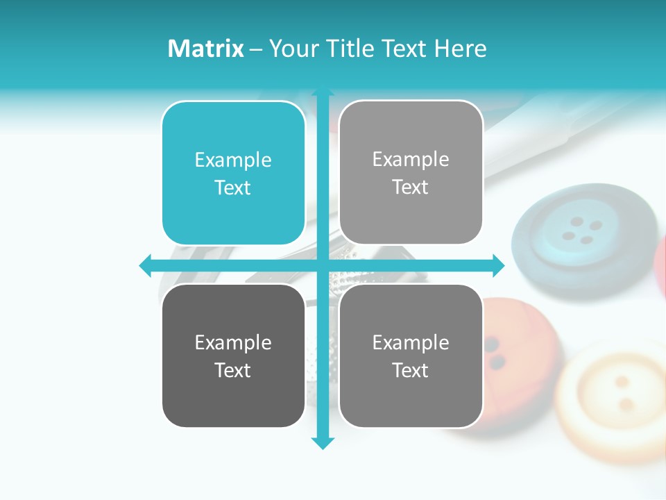 Work Spools Art PowerPoint Template