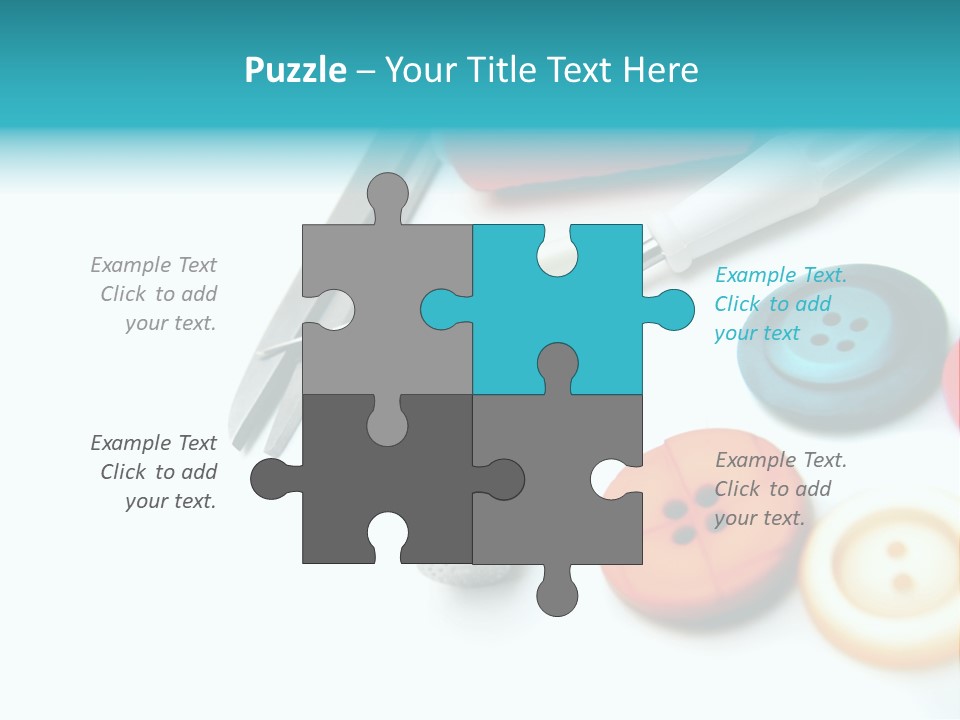 Work Spools Art PowerPoint Template