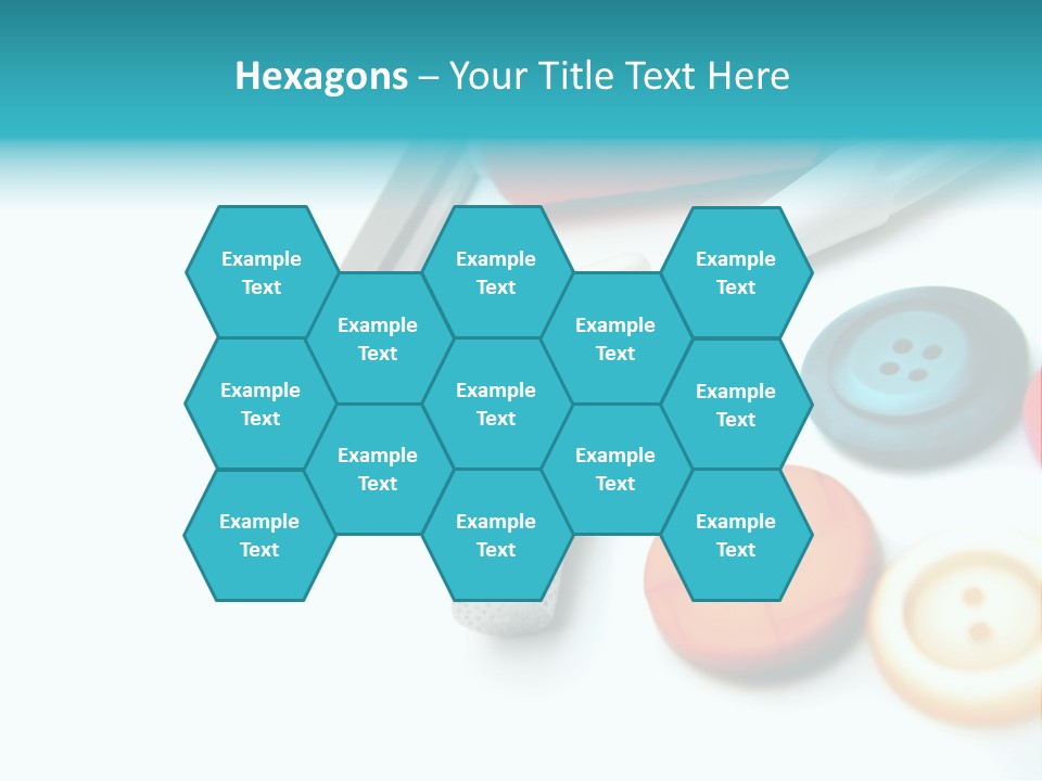 Work Spools Art PowerPoint Template