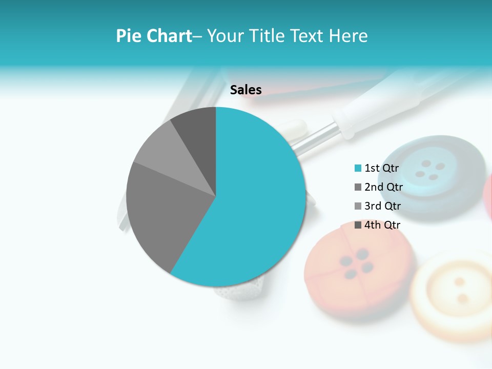 Work Spools Art PowerPoint Template