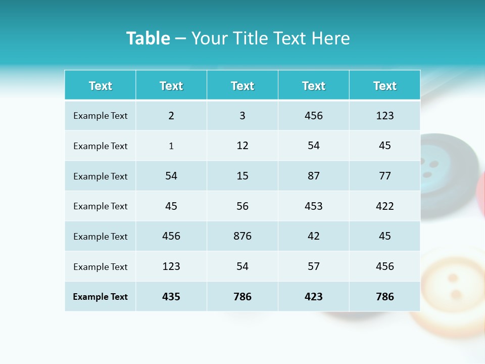 Work Spools Art PowerPoint Template