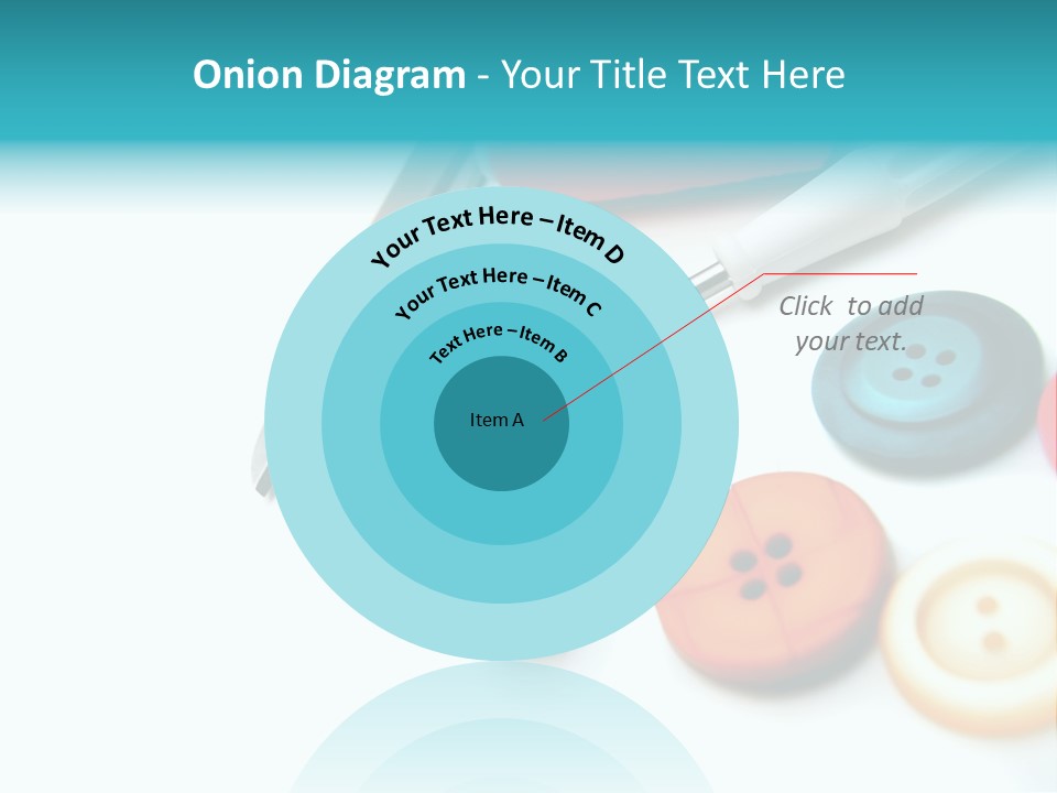 Work Spools Art PowerPoint Template