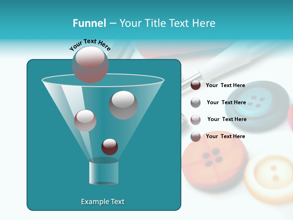 Work Spools Art PowerPoint Template