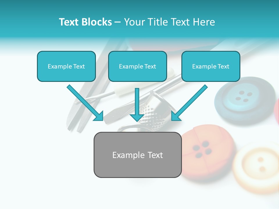 Work Spools Art PowerPoint Template