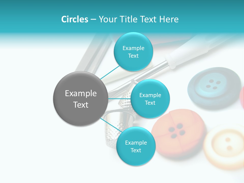 Work Spools Art PowerPoint Template