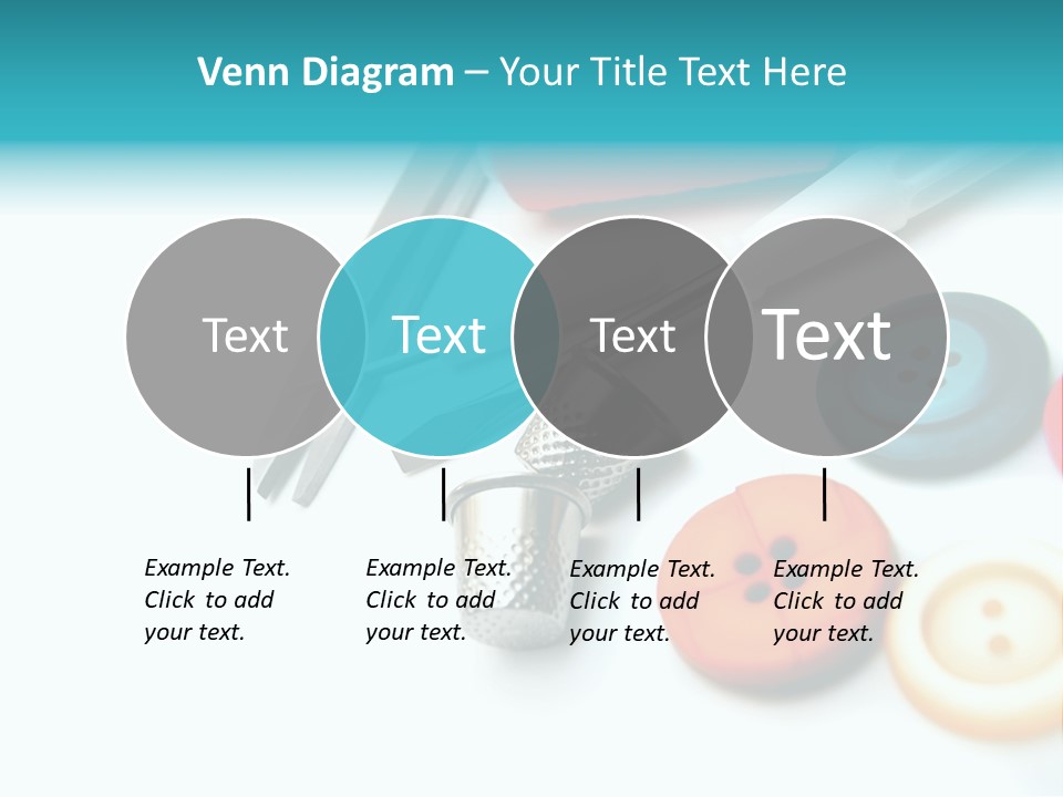 Work Spools Art PowerPoint Template