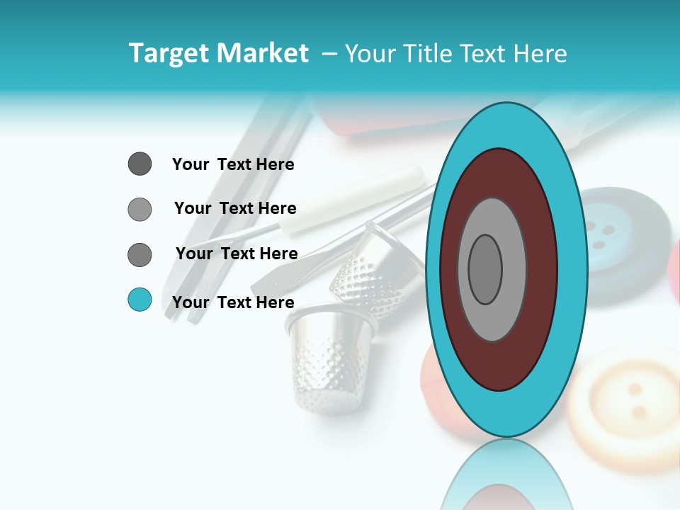 Work Spools Art PowerPoint Template