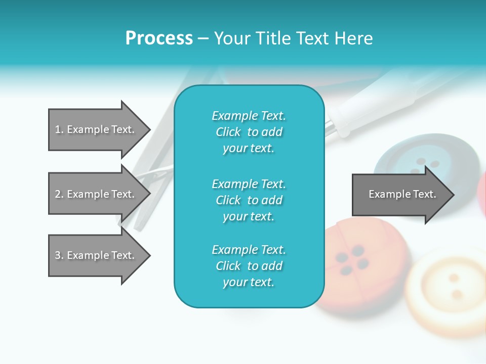 Work Spools Art PowerPoint Template