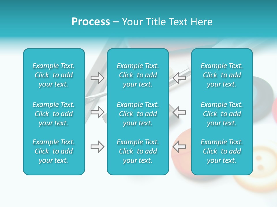 Work Spools Art PowerPoint Template