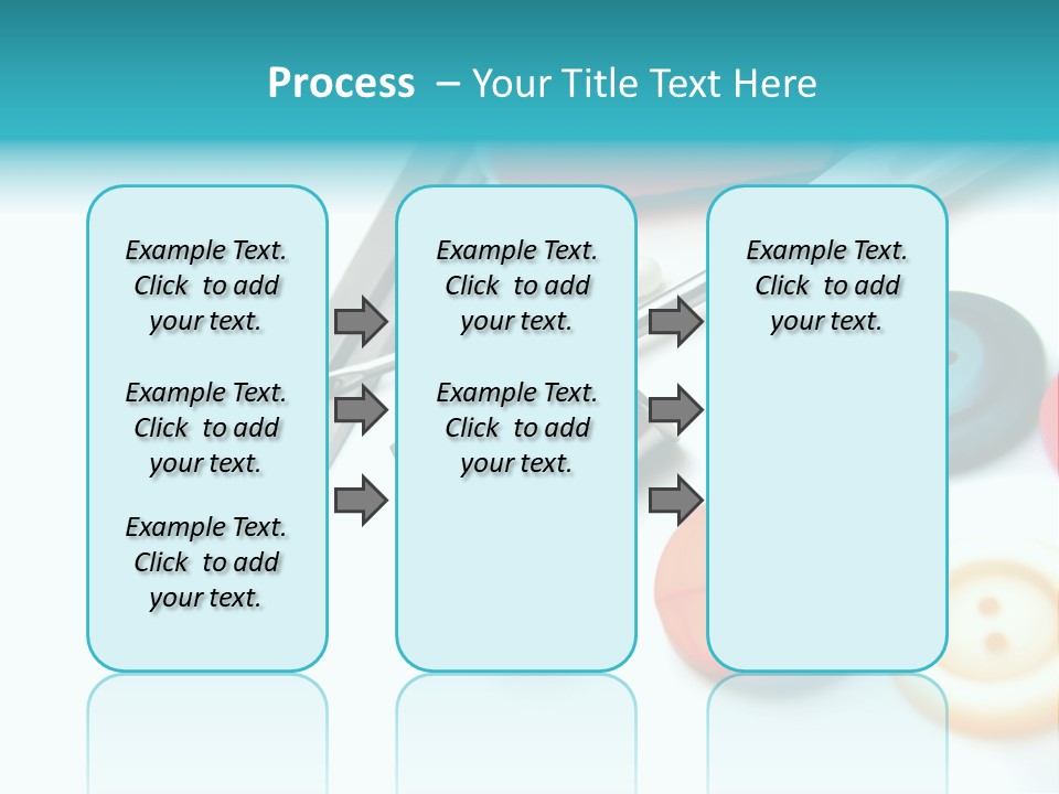 Work Spools Art PowerPoint Template