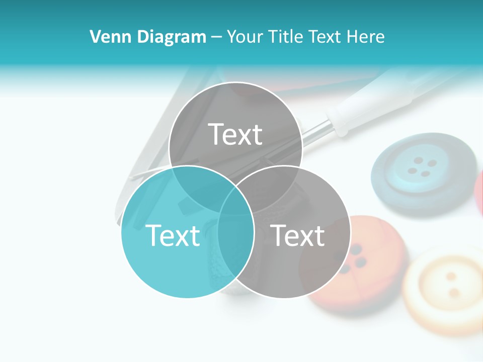 Work Spools Art PowerPoint Template