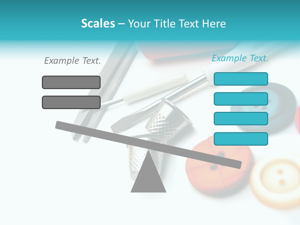 Work Spools Art PowerPoint Template