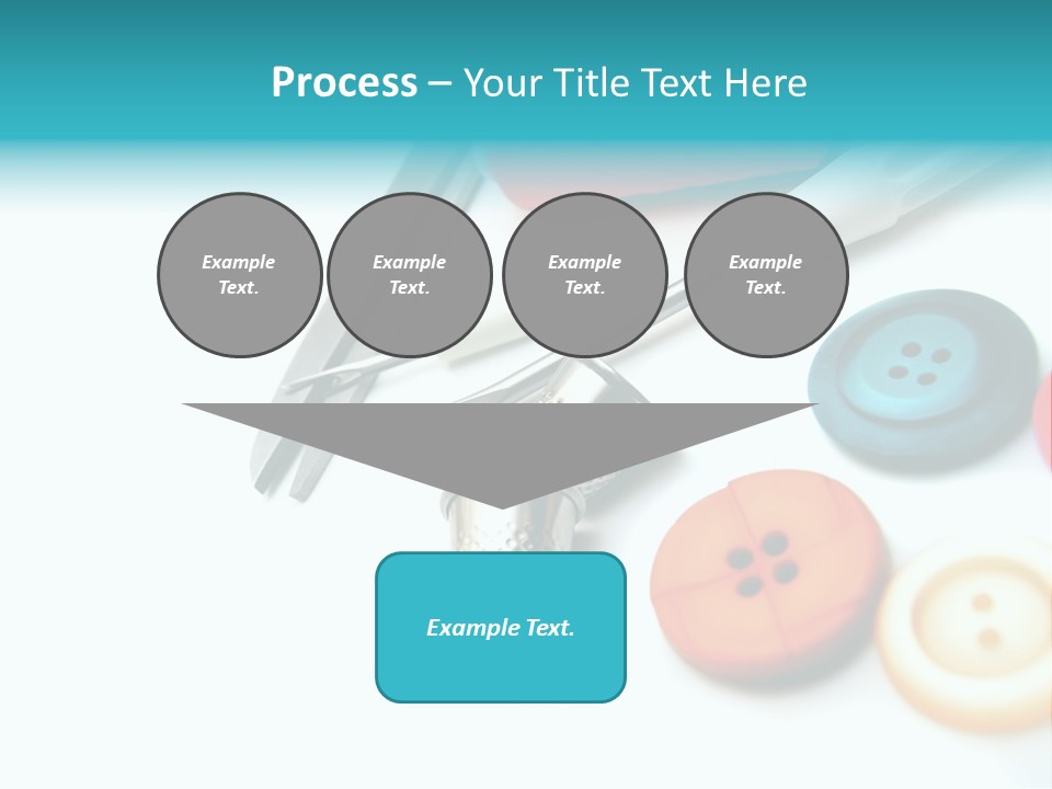 Work Spools Art PowerPoint Template