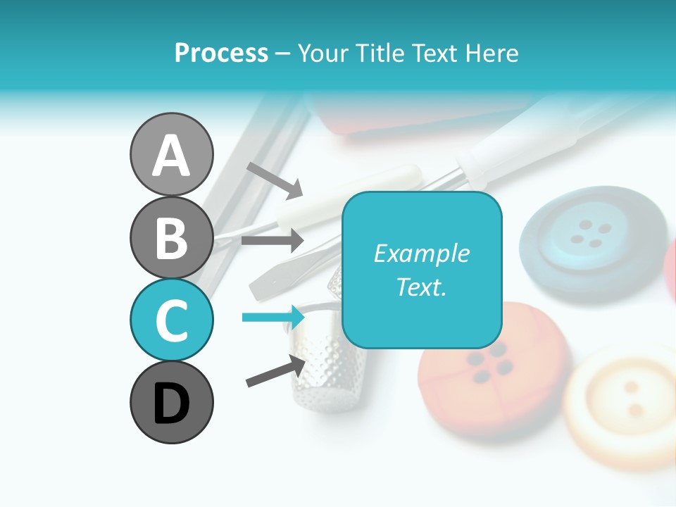 Work Spools Art PowerPoint Template
