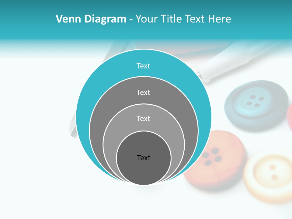 Work Spools Art PowerPoint Template