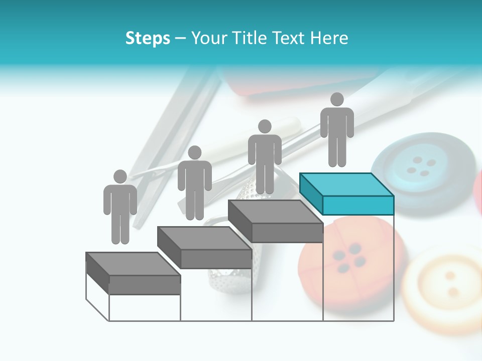 Work Spools Art PowerPoint Template