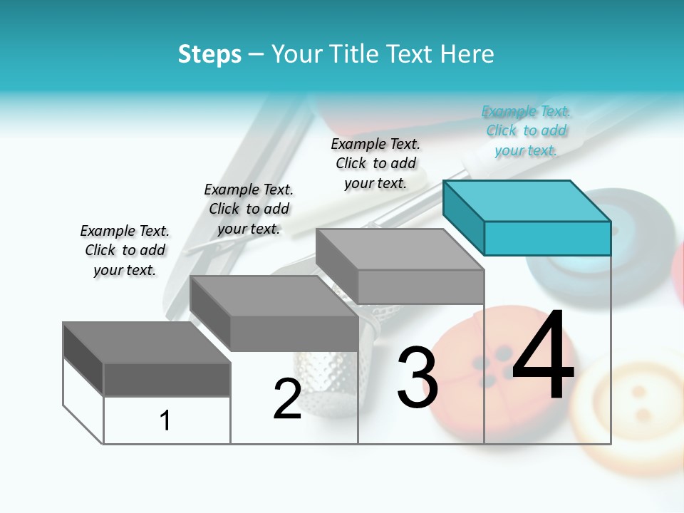 Work Spools Art PowerPoint Template