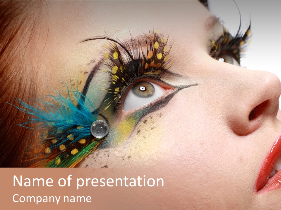Design Colorful Romantic PowerPoint Template