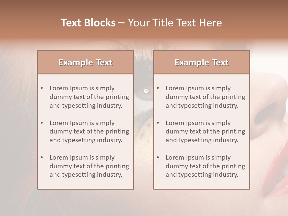 Design Colorful Romantic PowerPoint Template