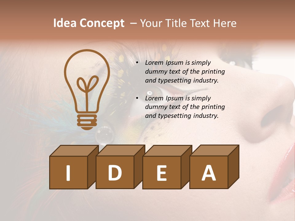 Design Colorful Romantic PowerPoint Template