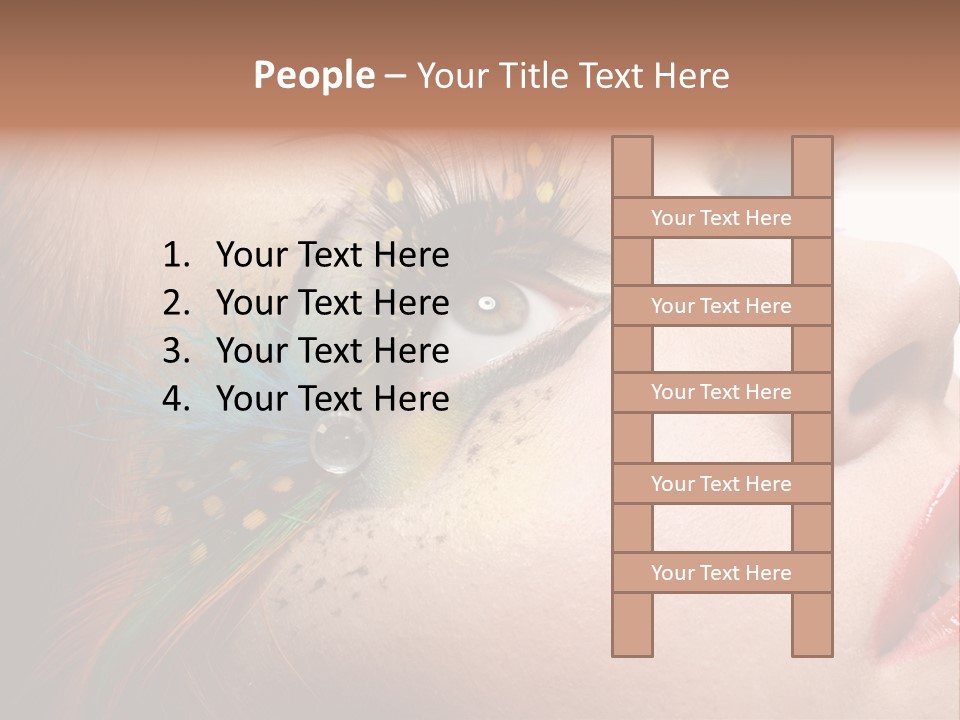 Design Colorful Romantic PowerPoint Template