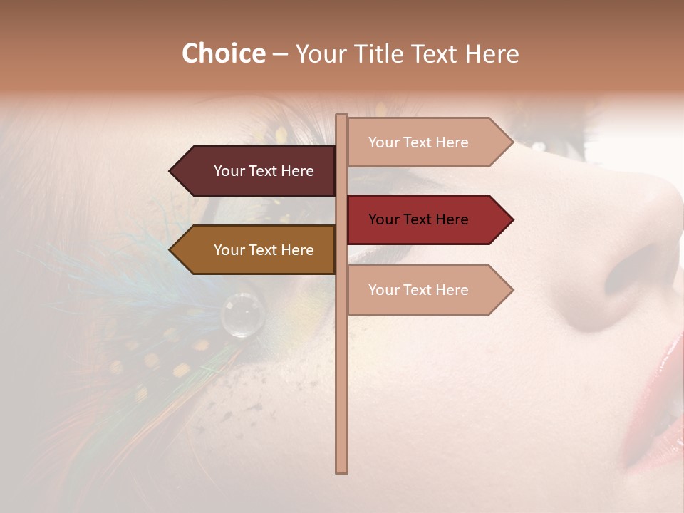 Design Colorful Romantic PowerPoint Template