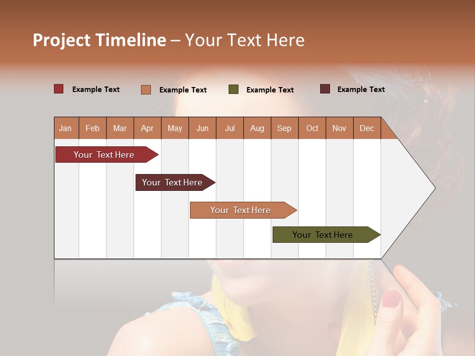 Colorful Look Eye PowerPoint Template