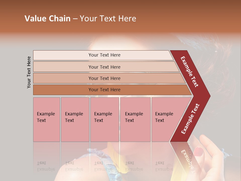 Colorful Look Eye PowerPoint Template