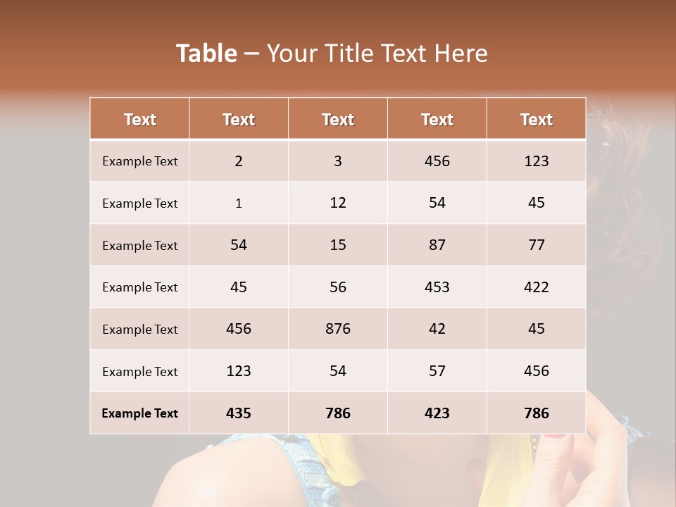 Colorful Look Eye PowerPoint Template